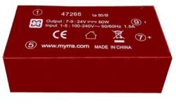 Myrra 47261 - Myrra 47261 AC/DC-Netzteil fr Leiterplattenmontage, Zulassung fr ITE-Anwendungen, 1 Ausgang, 50W 5V/10A